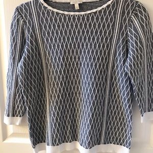 Talbots 3/4 sleeve sweater